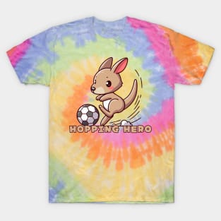 Football Kangaroo Player T-Shirt